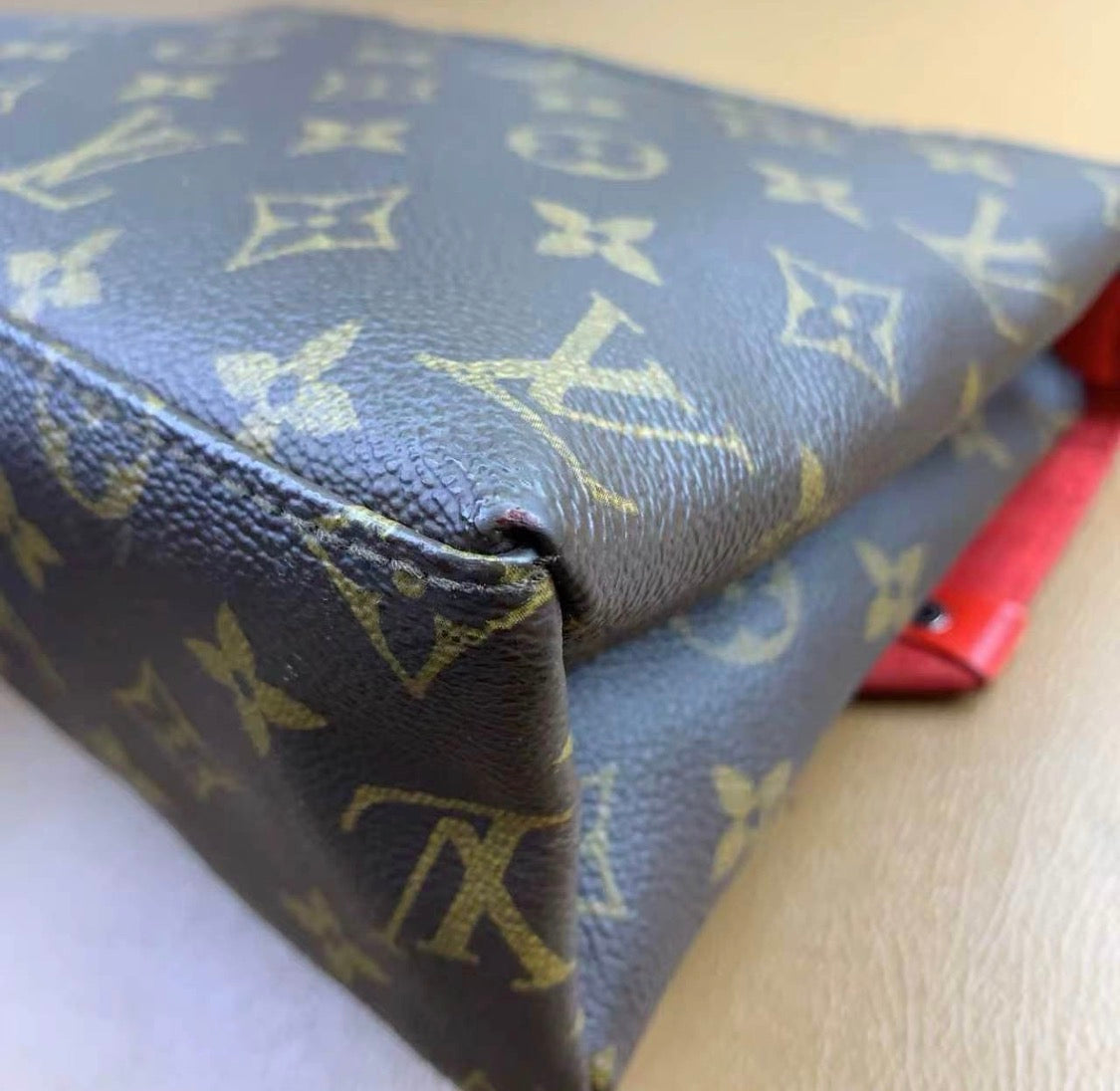 Louis Vuitton
Saint Michel Handbag Monogram Canvas and Epi Leather