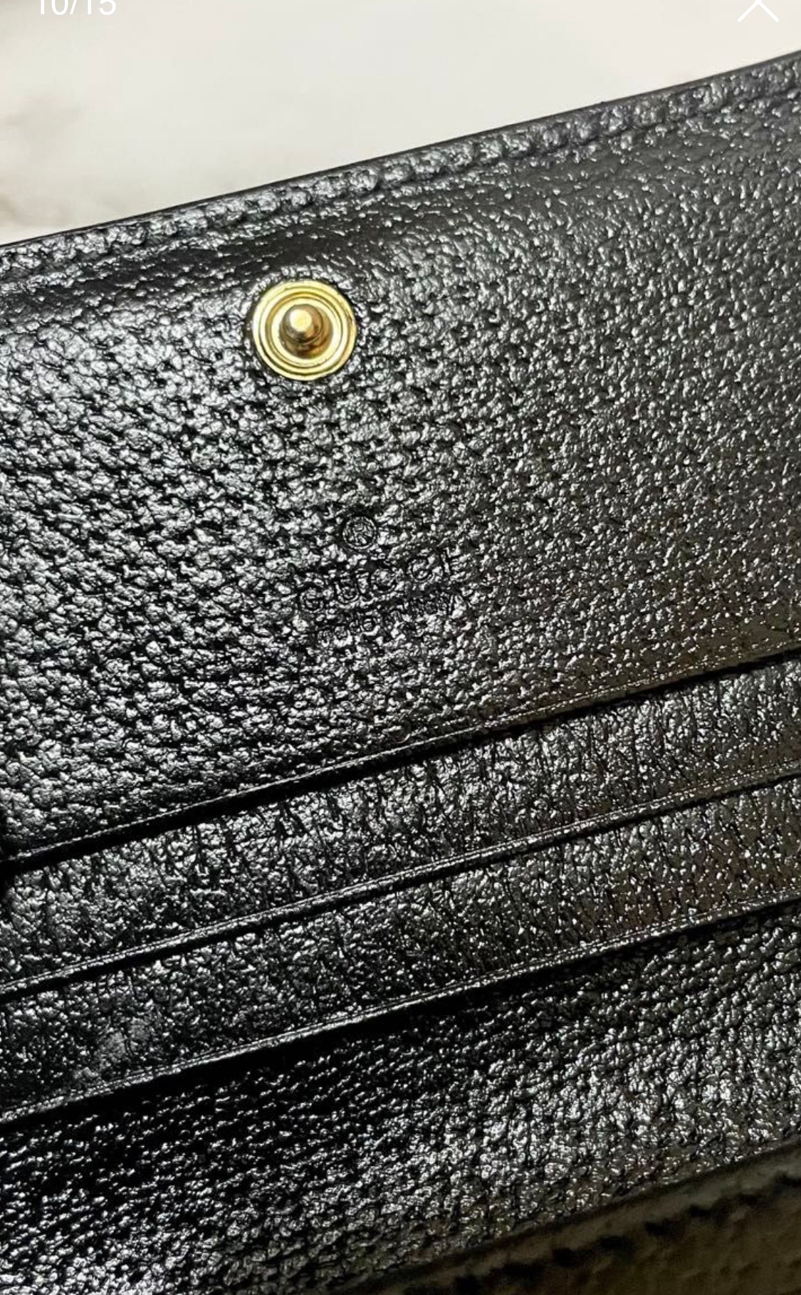 Gucci Calfskin Web Ophidia Card Case Black