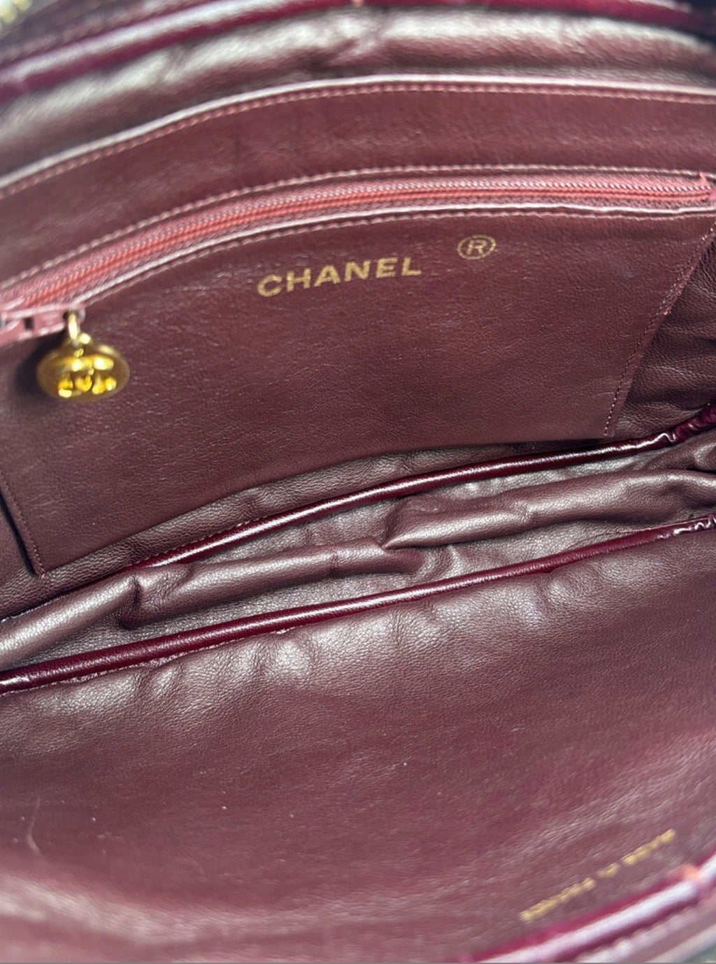 Chanel Lambskin Shoulder Bag Vintage