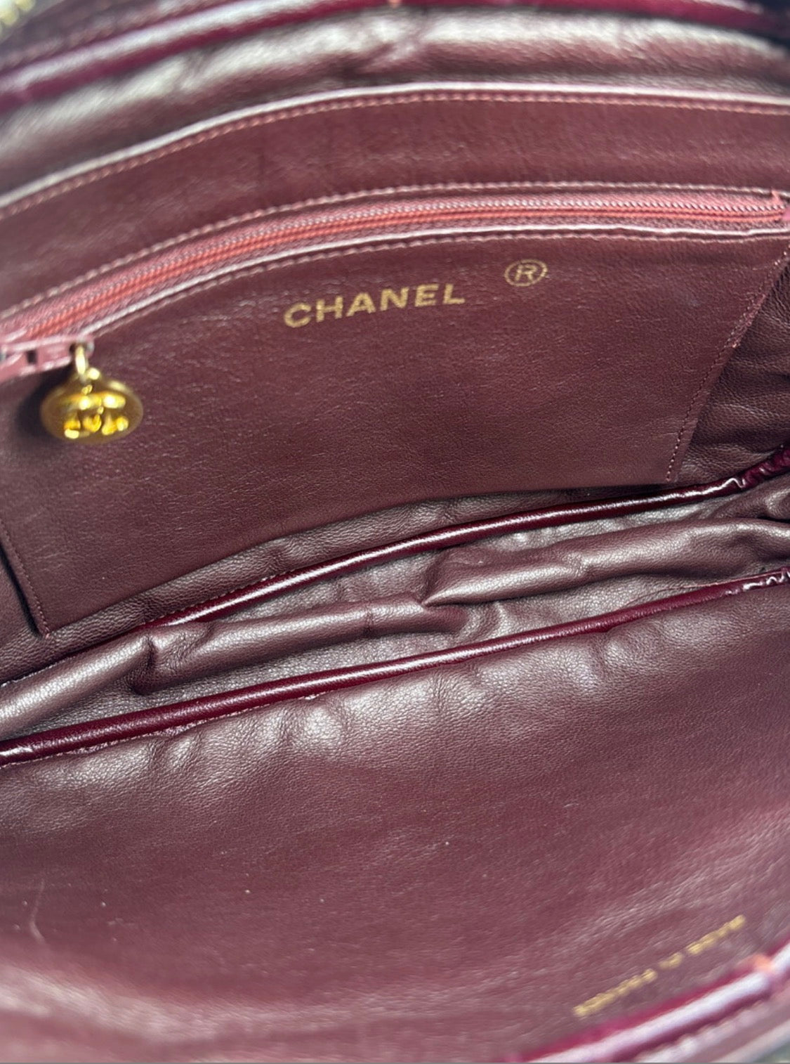 Chanel Lambskin Shoulder Bag Vintage