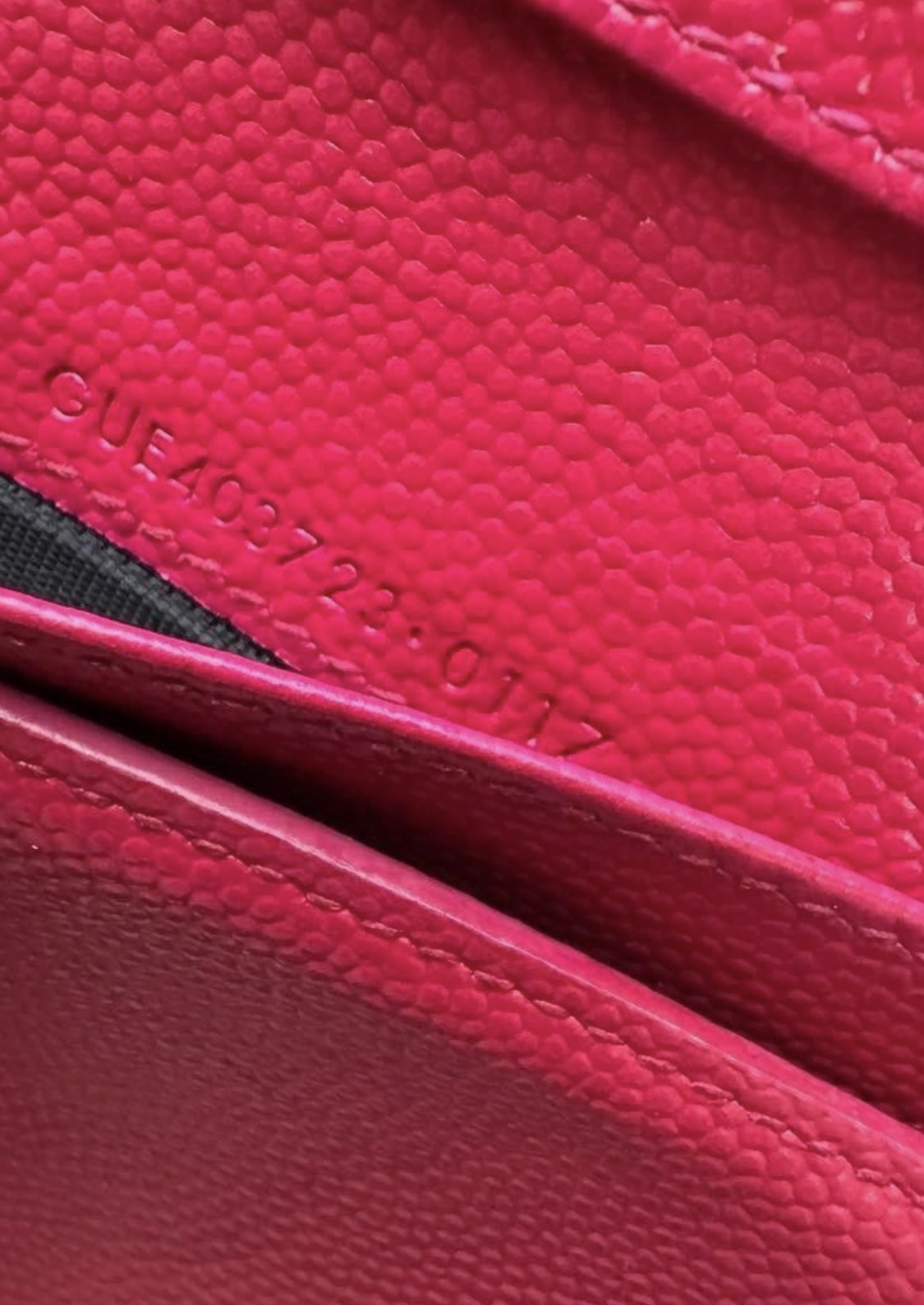 Saint Laurent Classic Monogram Zip Around Wallet