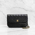Chanel Lambskin Flap Shoulder Bag Vintage