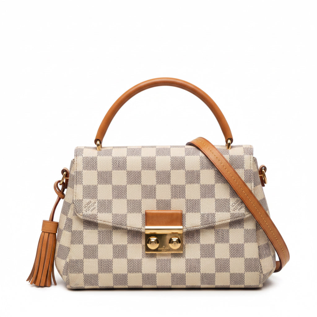 Louis Vuitton Damier Azur Croisette Shoulder Bag