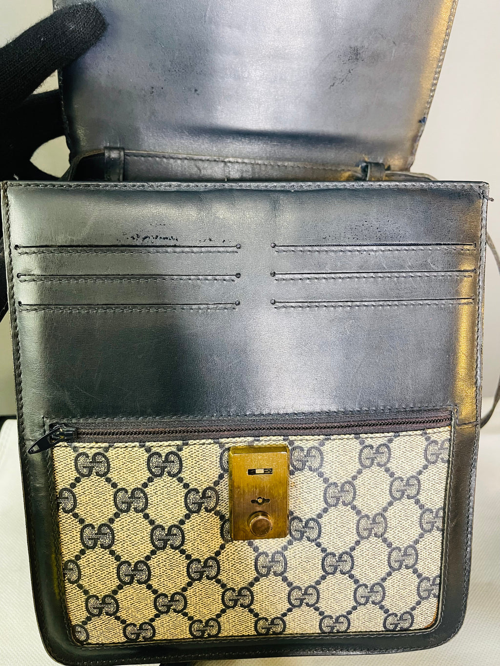Gucci Ophidia Sherry Line Supreme e Shoulder Bag Vintage
