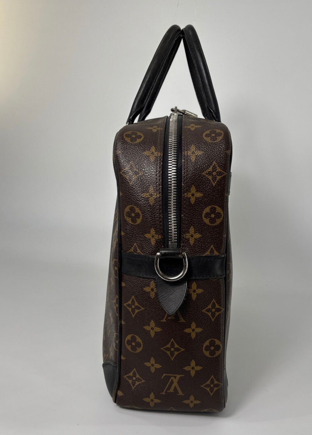 Louis Vuitton Monogram Macassar Porte-Documents Voyage Business Bag