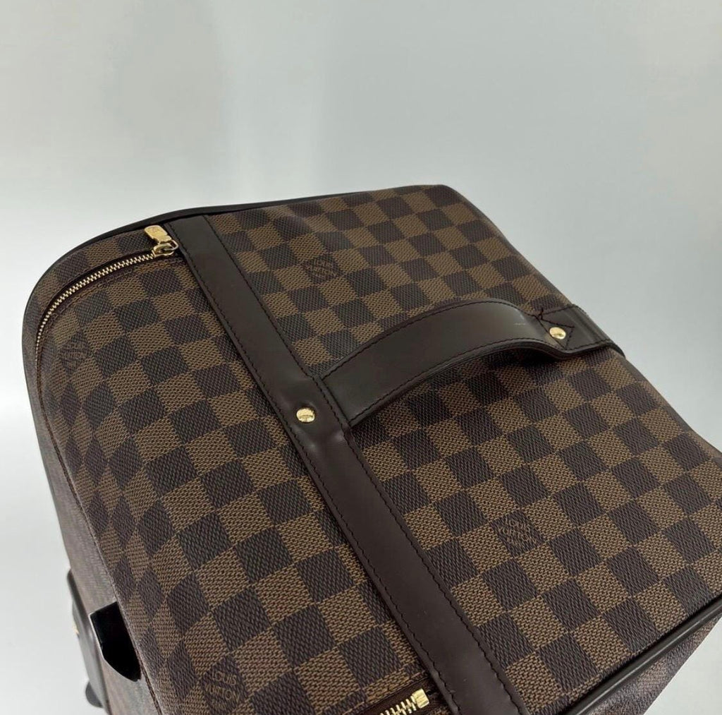 Authentic LOUIS VUITTON Eole 50 Travel Bag / Rolling Luggage Bag