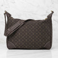 LOUIS VUITTON Mini Lin Boulogne Ebene Shoulder Bag