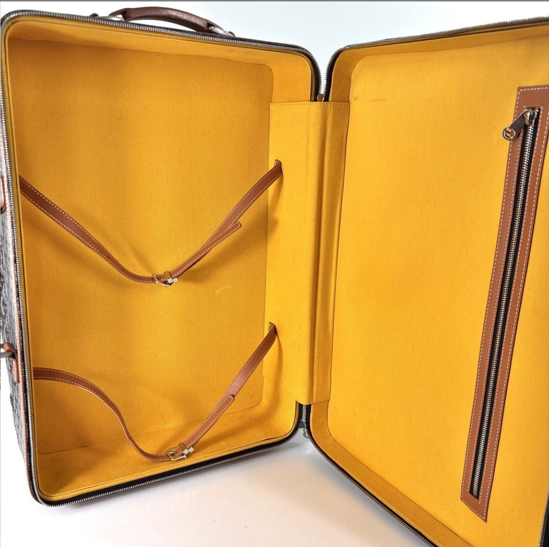 Genuine Goyard Goyardine Trolley PM Suitcase