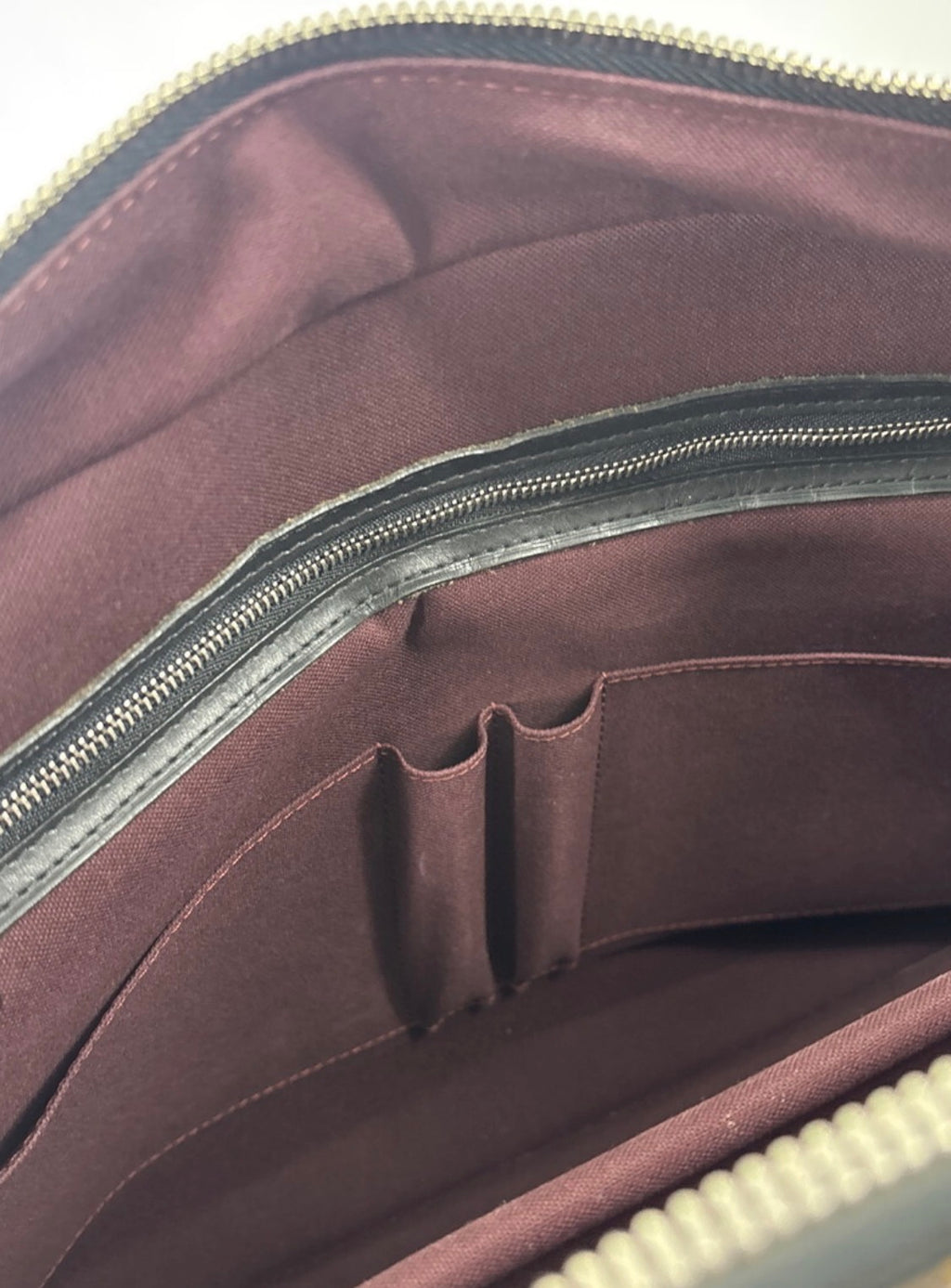 Louis Vuitton Monogram Macassar Porte-Documents Voyage Business Bag