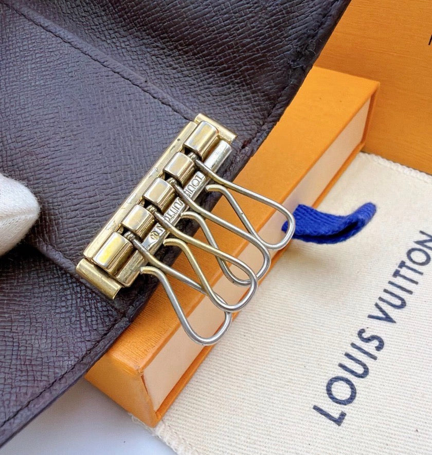 LOUIS VUITTON Damier Ebene Multicles 4 Key Holder