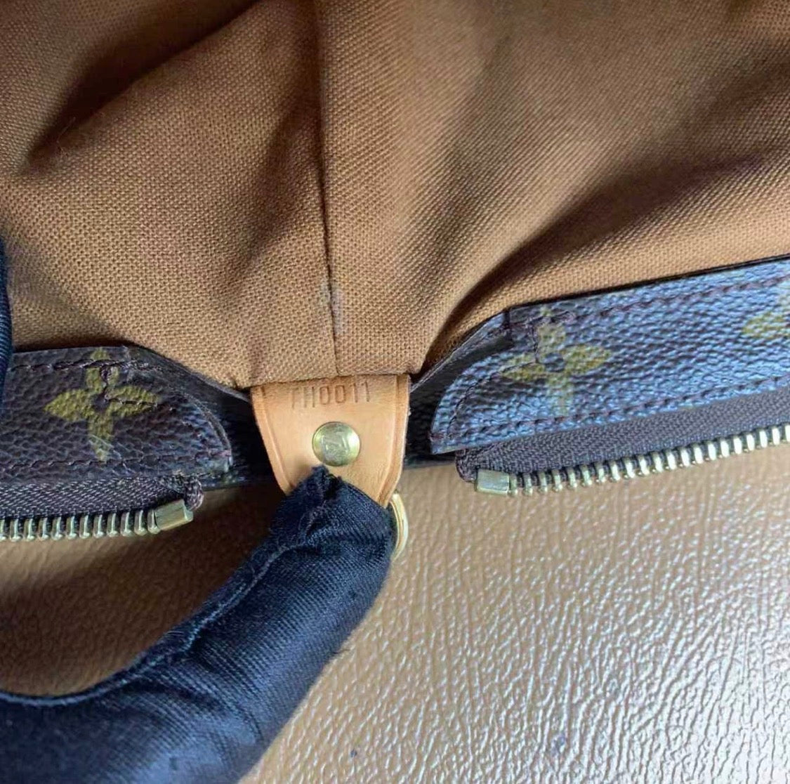 Louis Vuitton Cabas Piano Monogram Shoulder Bag