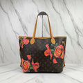 Louis Vuitton Monogram Rose Neverfull MM Shoulder Bag