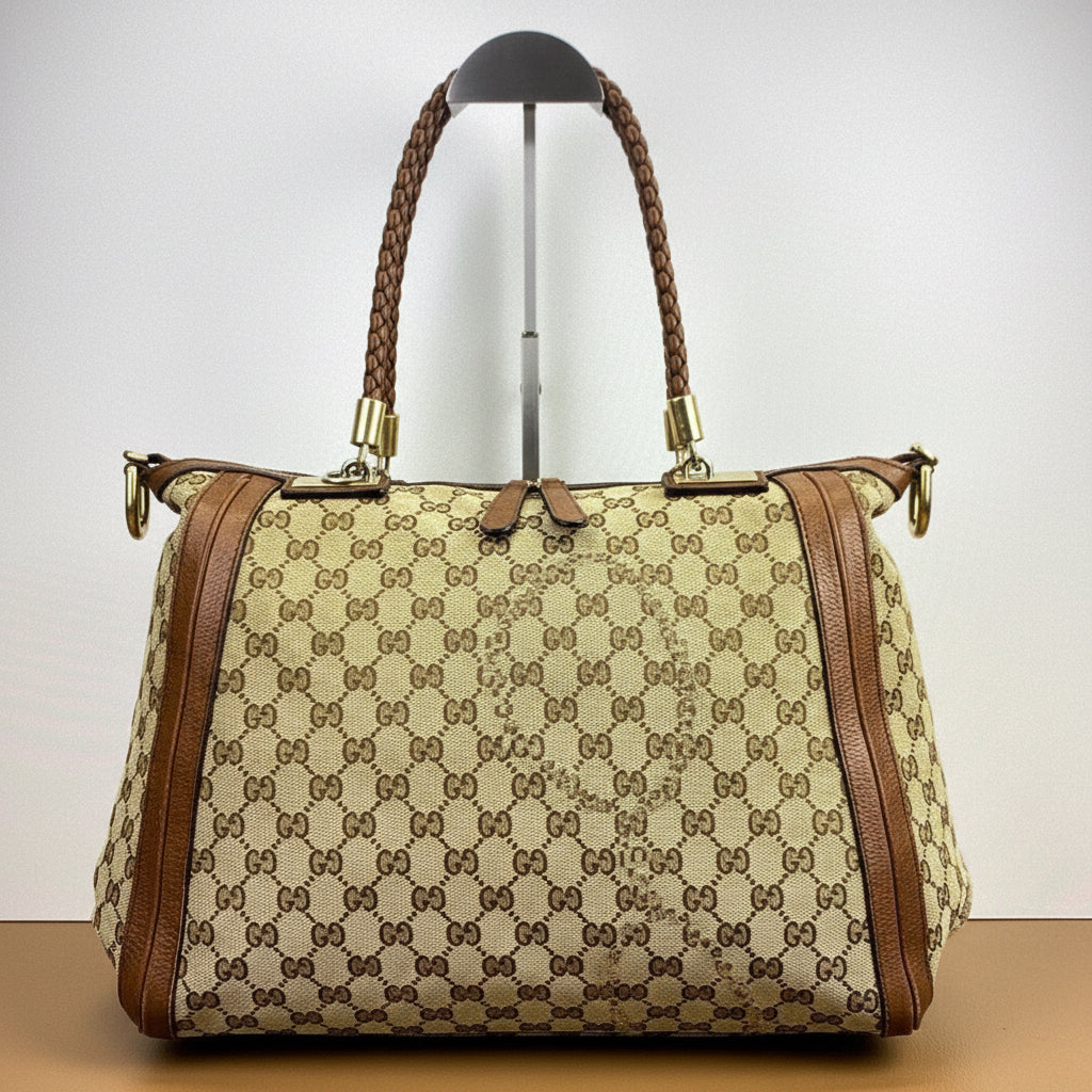 Gucci GG Canvas Bella Tote Bag