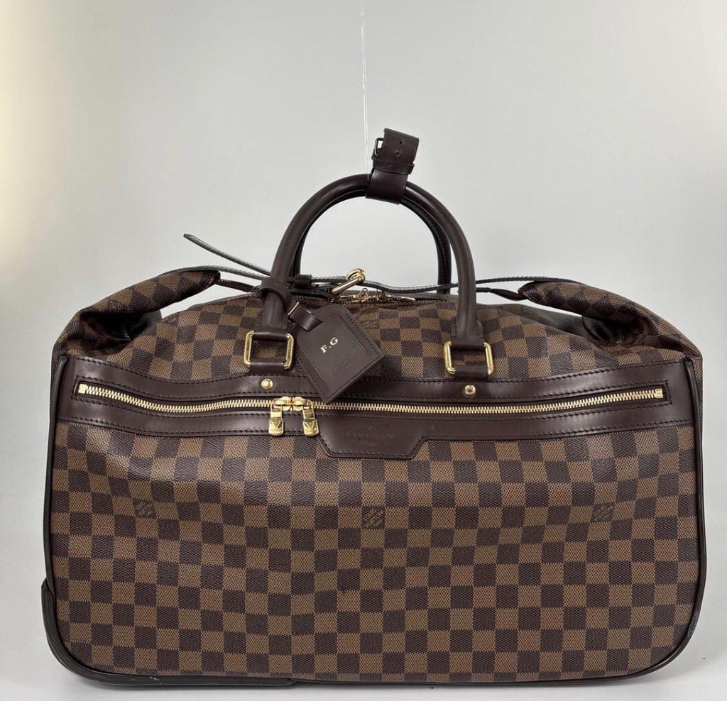 Authentic LOUIS VUITTON Eole 50 Travel Bag / Rolling Luggage Bag