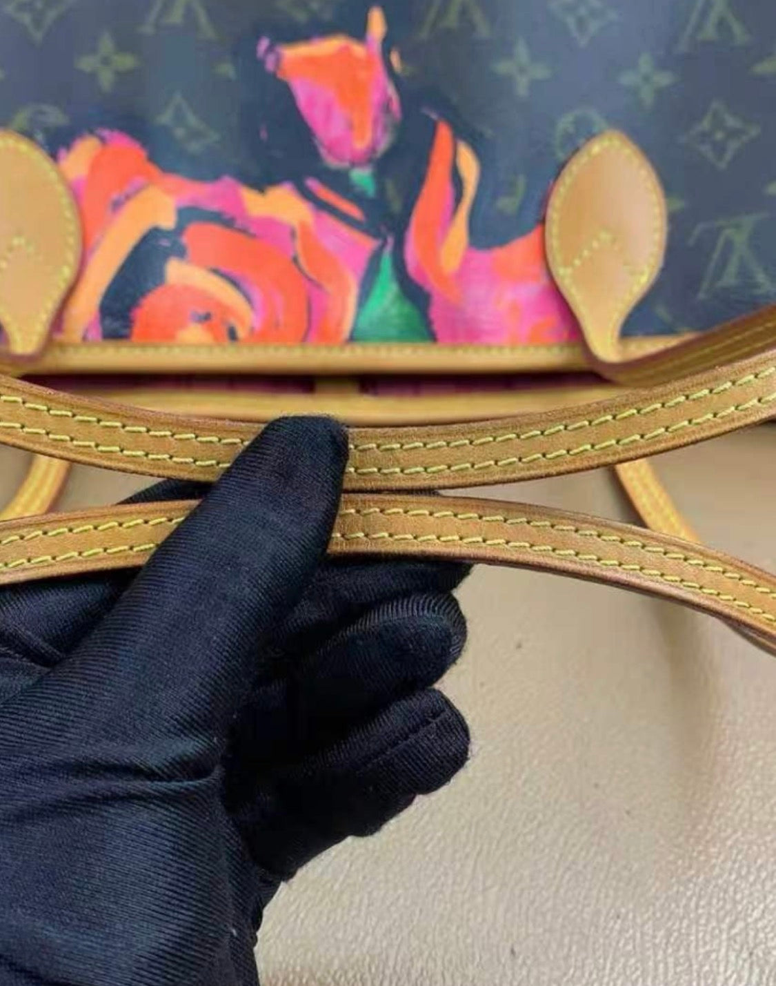 Louis Vuitton Monogram Rose Neverfull MM Shoulder Bag