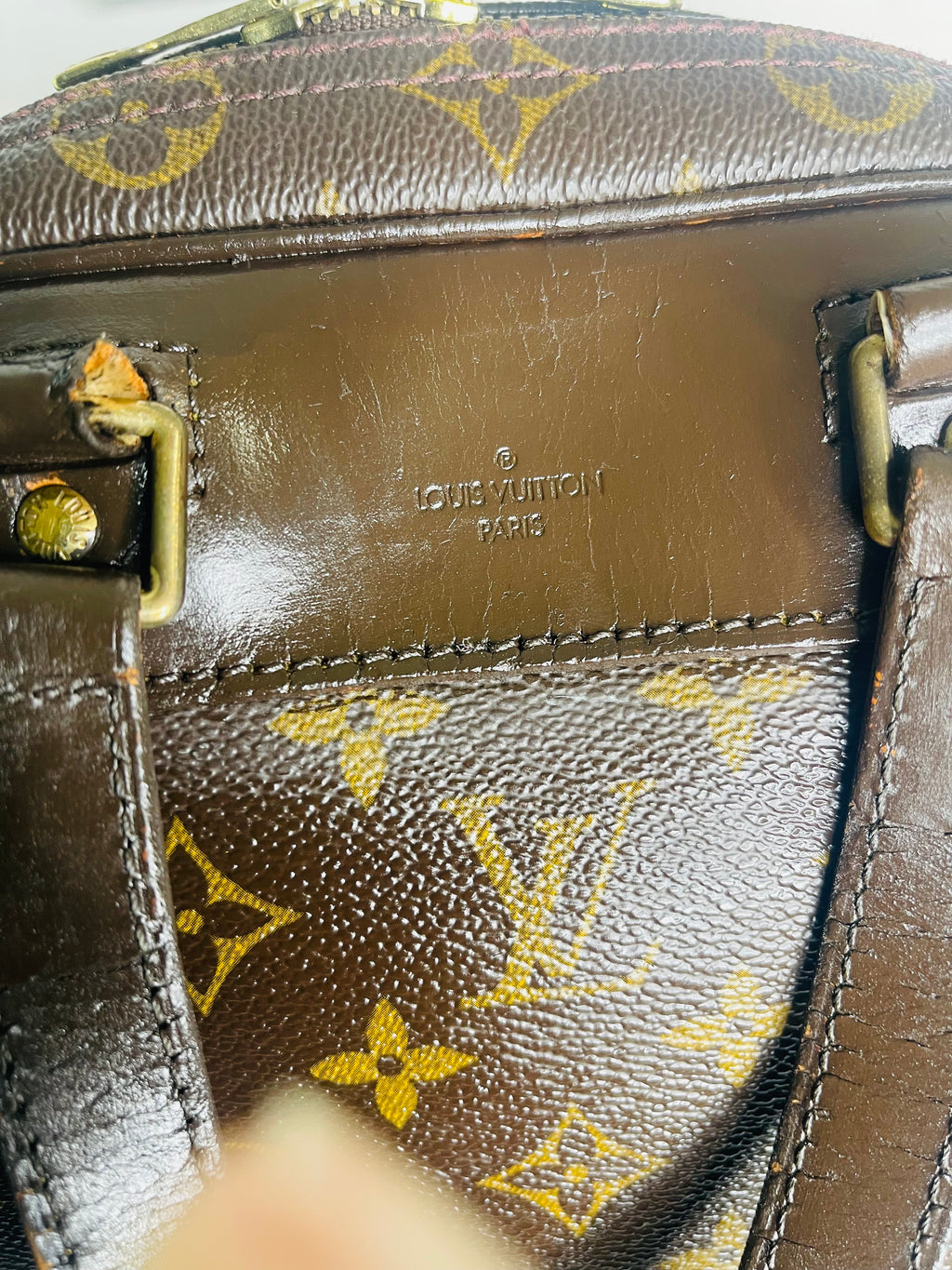 LOUIS VUITTON Monogram Excursion Hand Bag