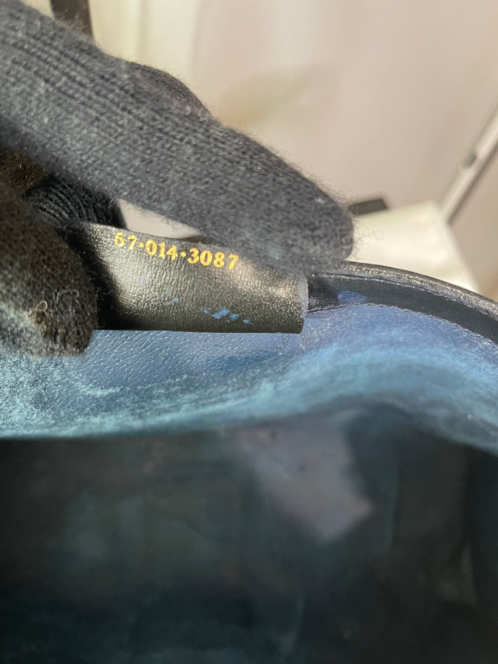 Gucci Sherry Supreme Navy ShoulderBag