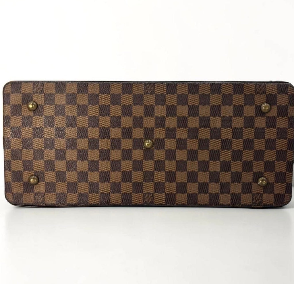 LOUIS VUITTON Damier Ebene West End PM Travel Bag