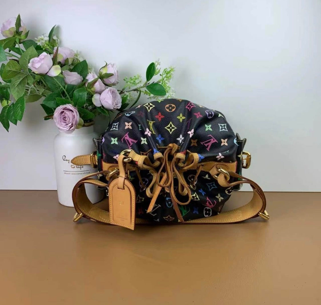 Louis Vuitton
Petit Noe Handbag Monogram Multicolor