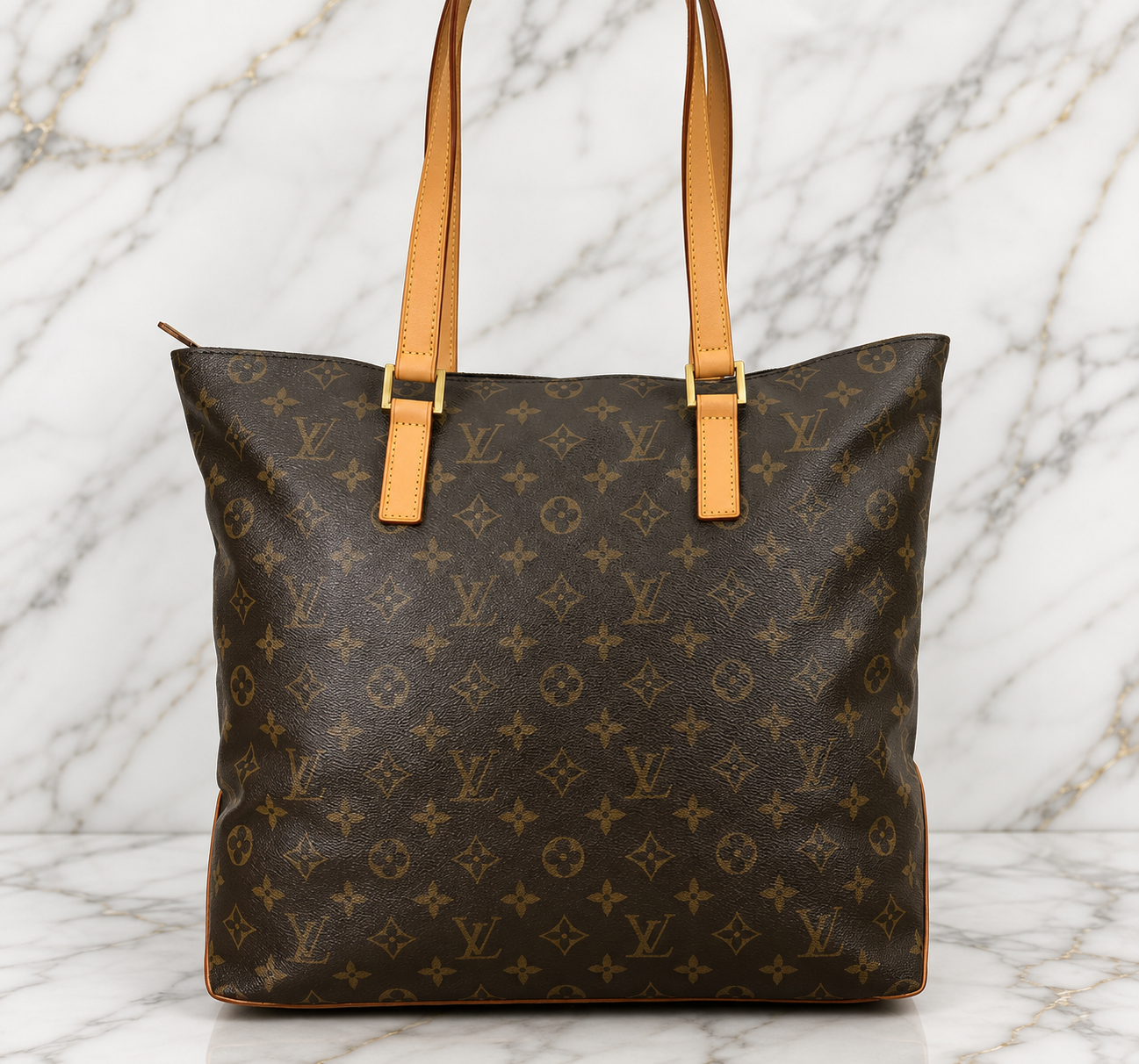 Louis Vuitton Cabas Piano Monogram Shoulder Bag