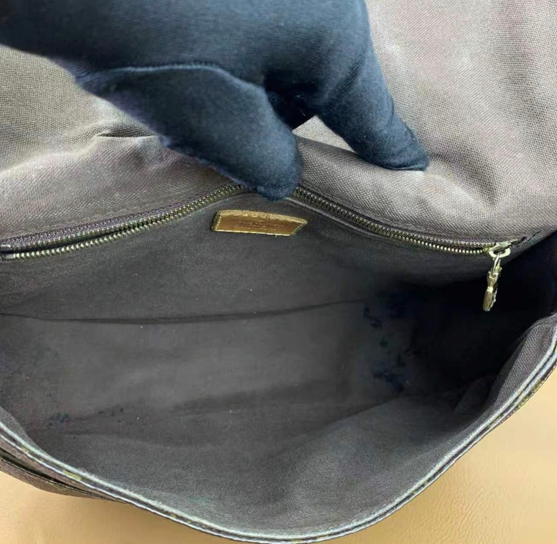 Louis Vuitton Menilmontant Monogram MM Brown Crossbody/ Shoulder bag