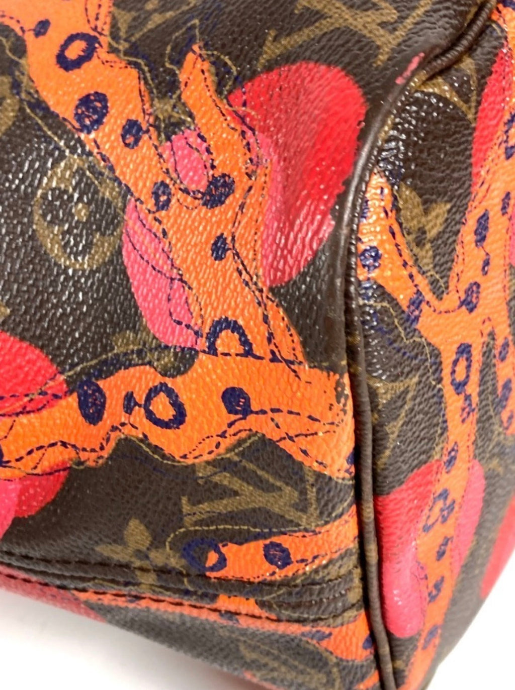 Louis Vuitton LV Monogram Ramages Neverfull MM Shoulder Bag
