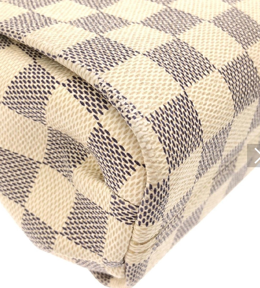 Louis Vuitton Damier Azur Croisette Shoulder Bag