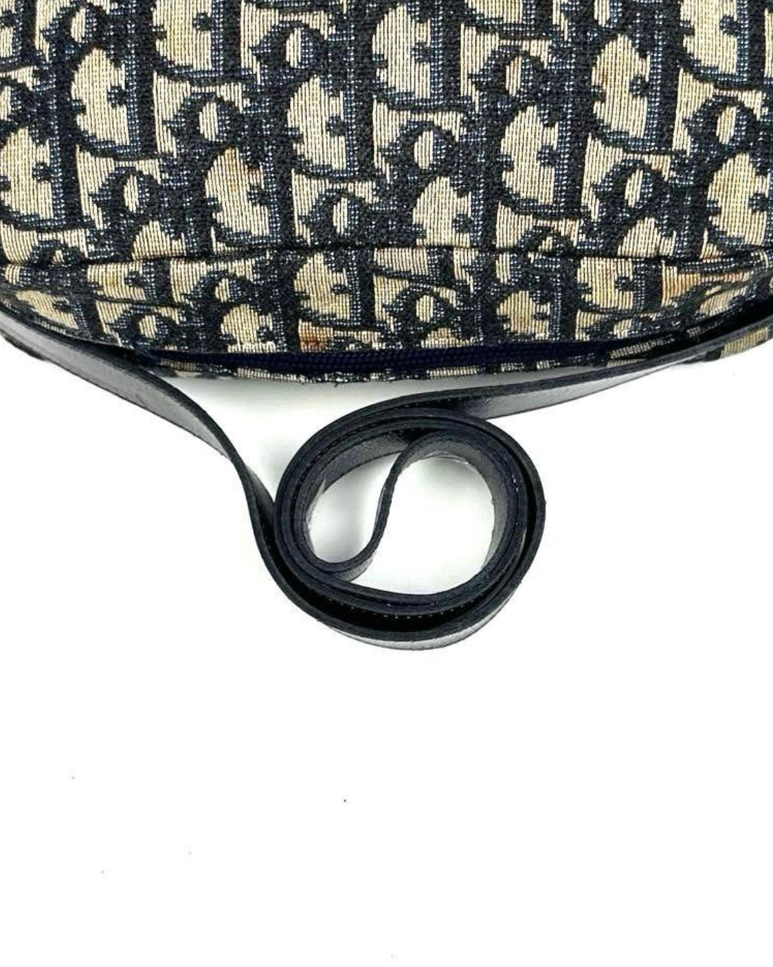 Christian Dior Trotter Canvas Shoulder Bag