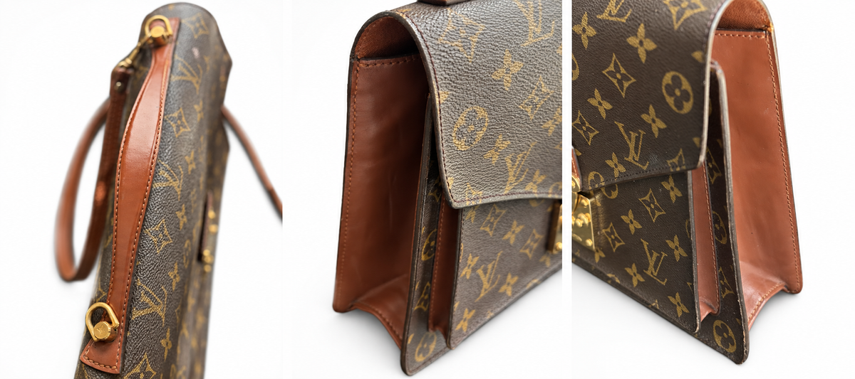 Louis Vuitton Vintage Monceau 28 Monogram 2-Way Handbag