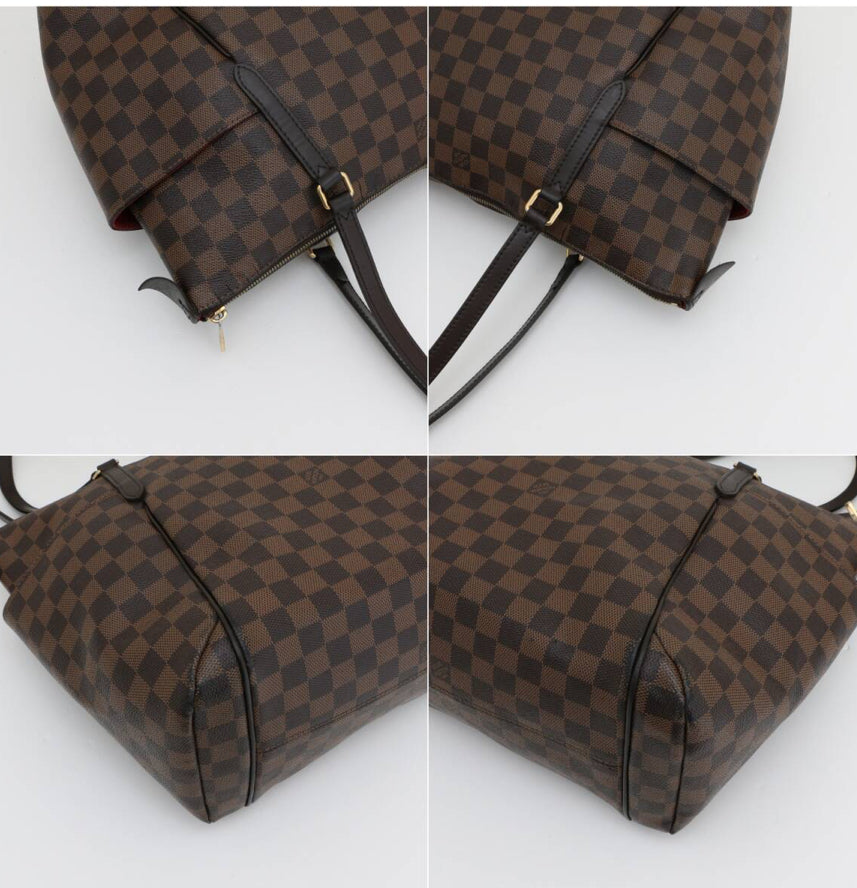 Louis Vuitton Damier Ebene Totally MM Shoulder Bag