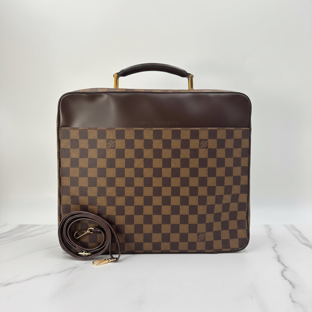 LOUIS VUITTON
Damier Canvas Porte Ordinateur Sabana Computer Case Bag