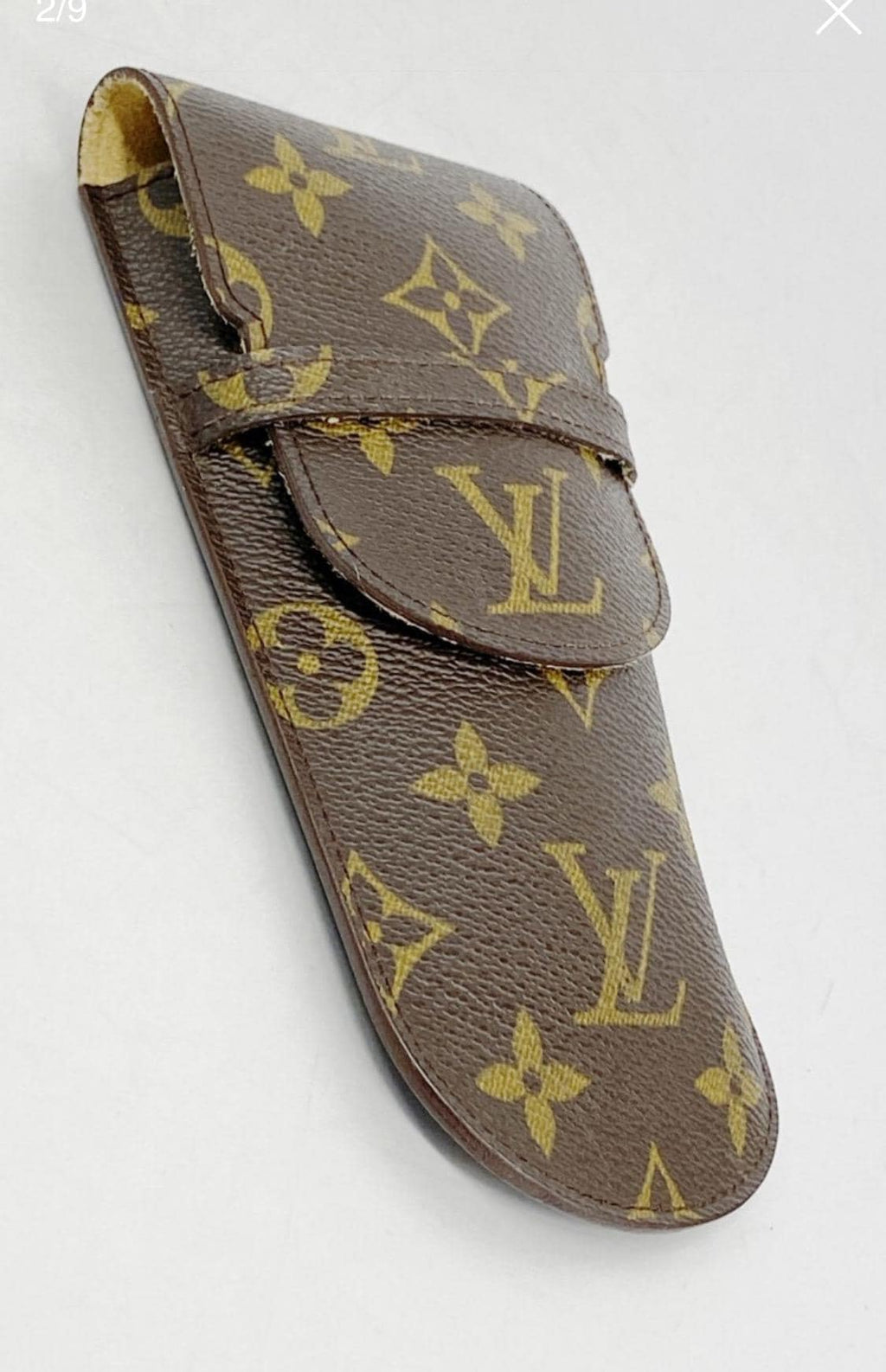 Authentic  Louis Vuitton Monogram Etui Stilo Pouch