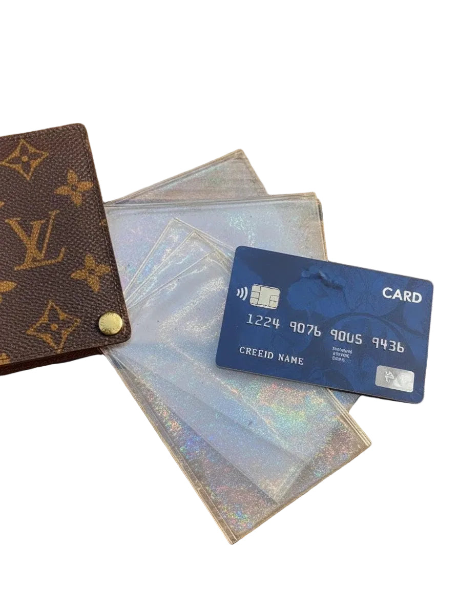 Authentic  Louis Vuitton Monogram Porte Carte Credit Pression Wallet
