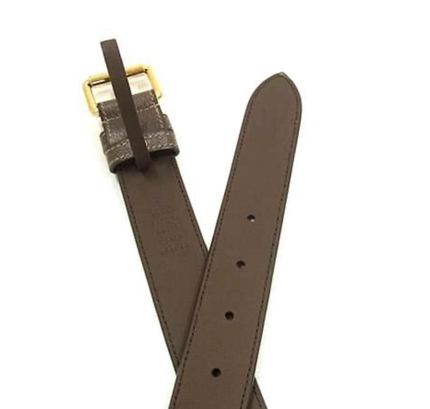 Authentic GUCCI GG Supreme Monogram Web Small Ophidia Belt Bag Dark Brown Like New  COA included