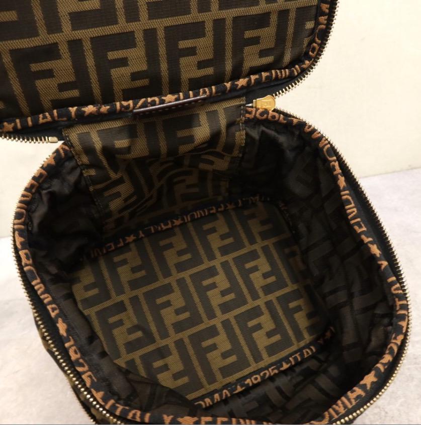 Authentic FENDI Zucca Handbag Vintage.