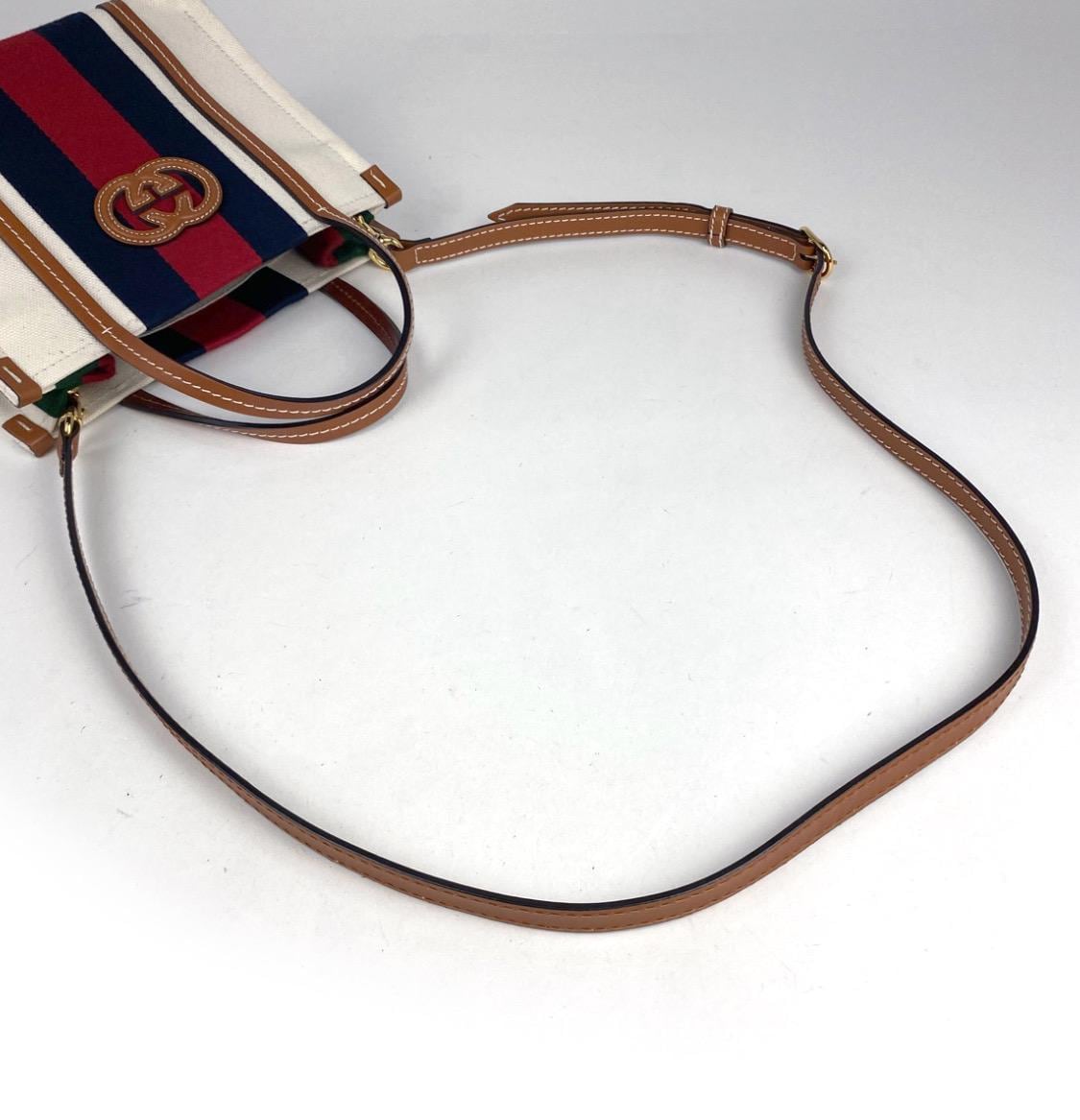 Authentic GUCCI Interlocking G Mini Tote Bag