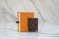 Authentic  Louis Vuitton Monogram Porte Carte Credit Pression Wallet