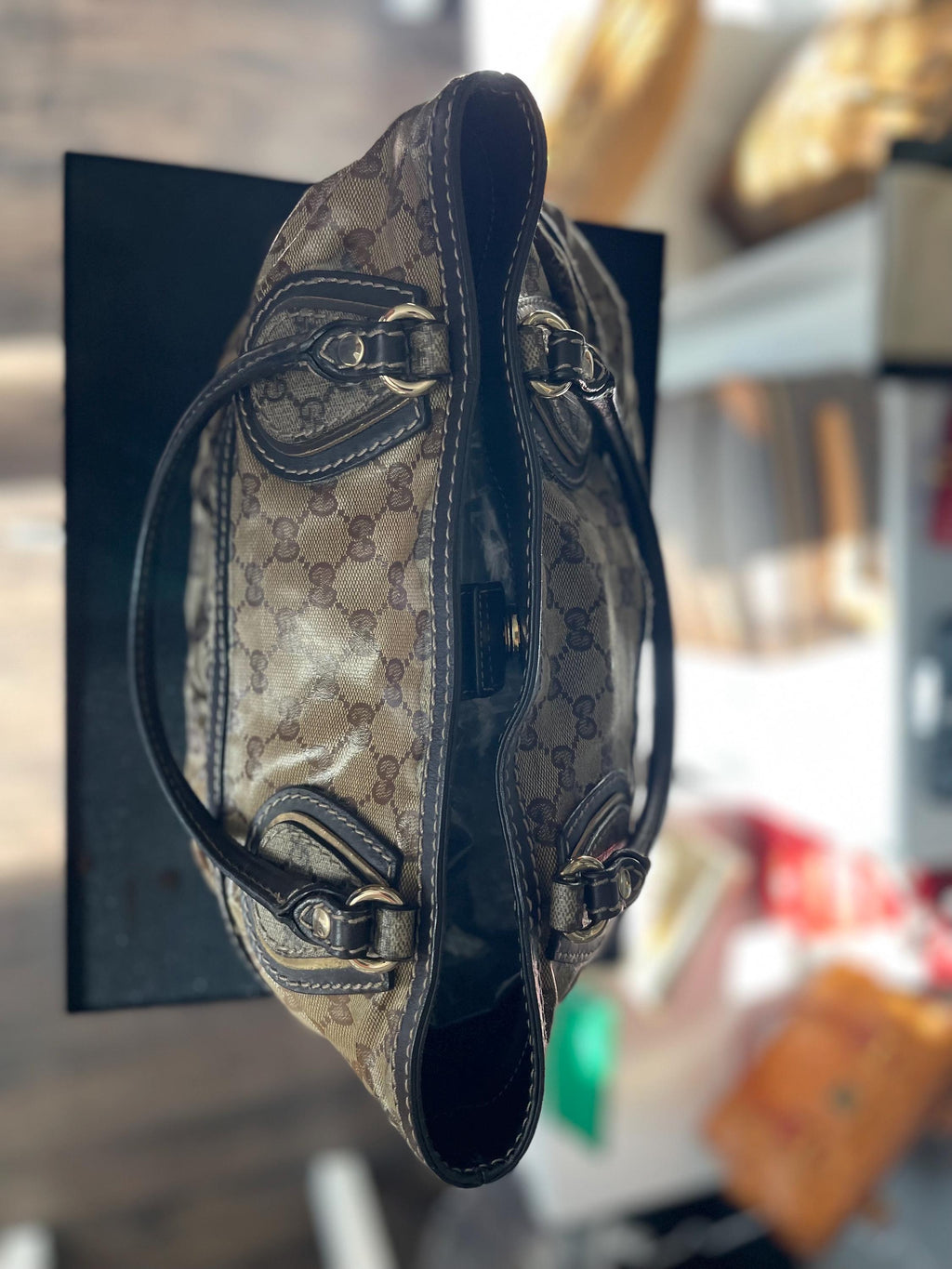 Authentic Gucci GG Crystal Mix Tote