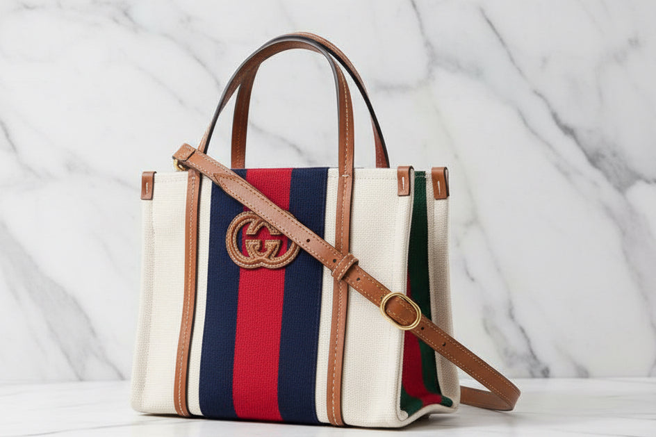 Authentic GUCCI Interlocking G Mini Tote Bag