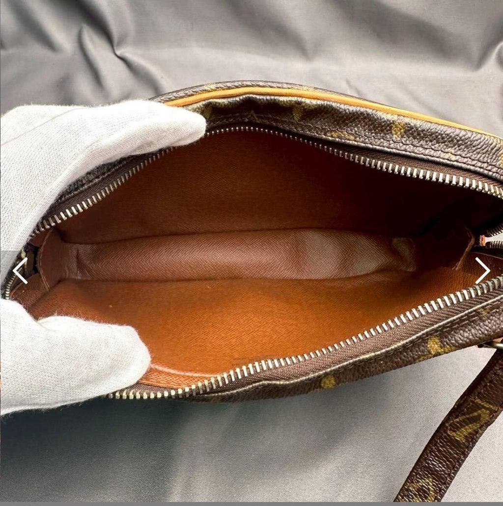 authentic Louis Vuitton Pochette Marly Bandouliere Bag Monogram Canvas