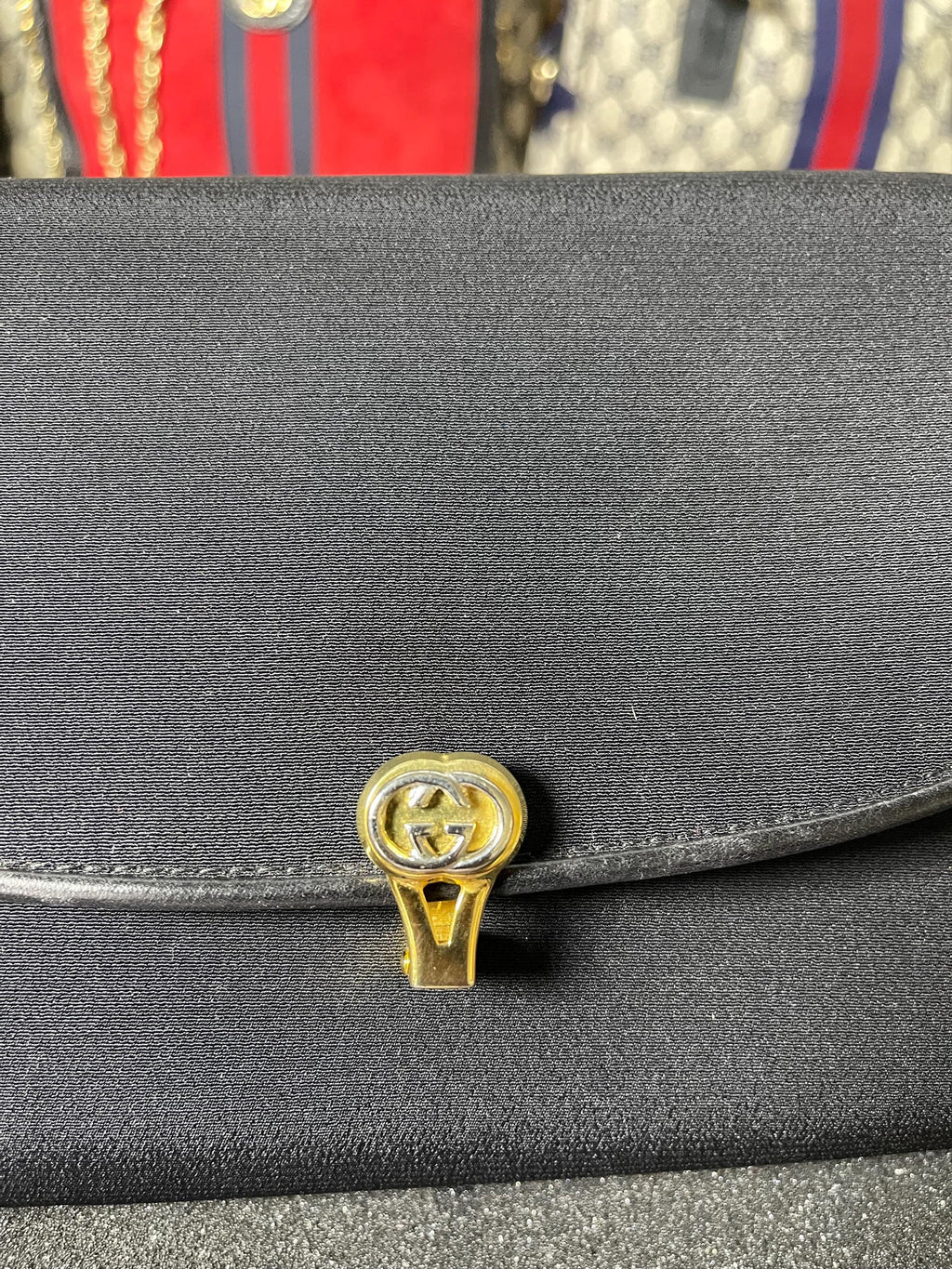 Authentic Gucci GG Interlock Shoulder  Bag Vintage