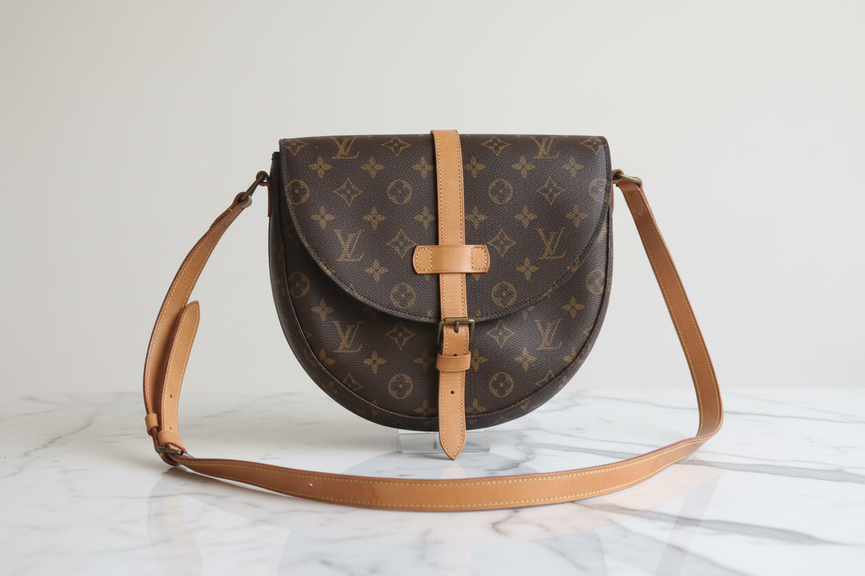 Authentic Louis Vuitton Monogram Chantilly crossbody Bag Vintage
