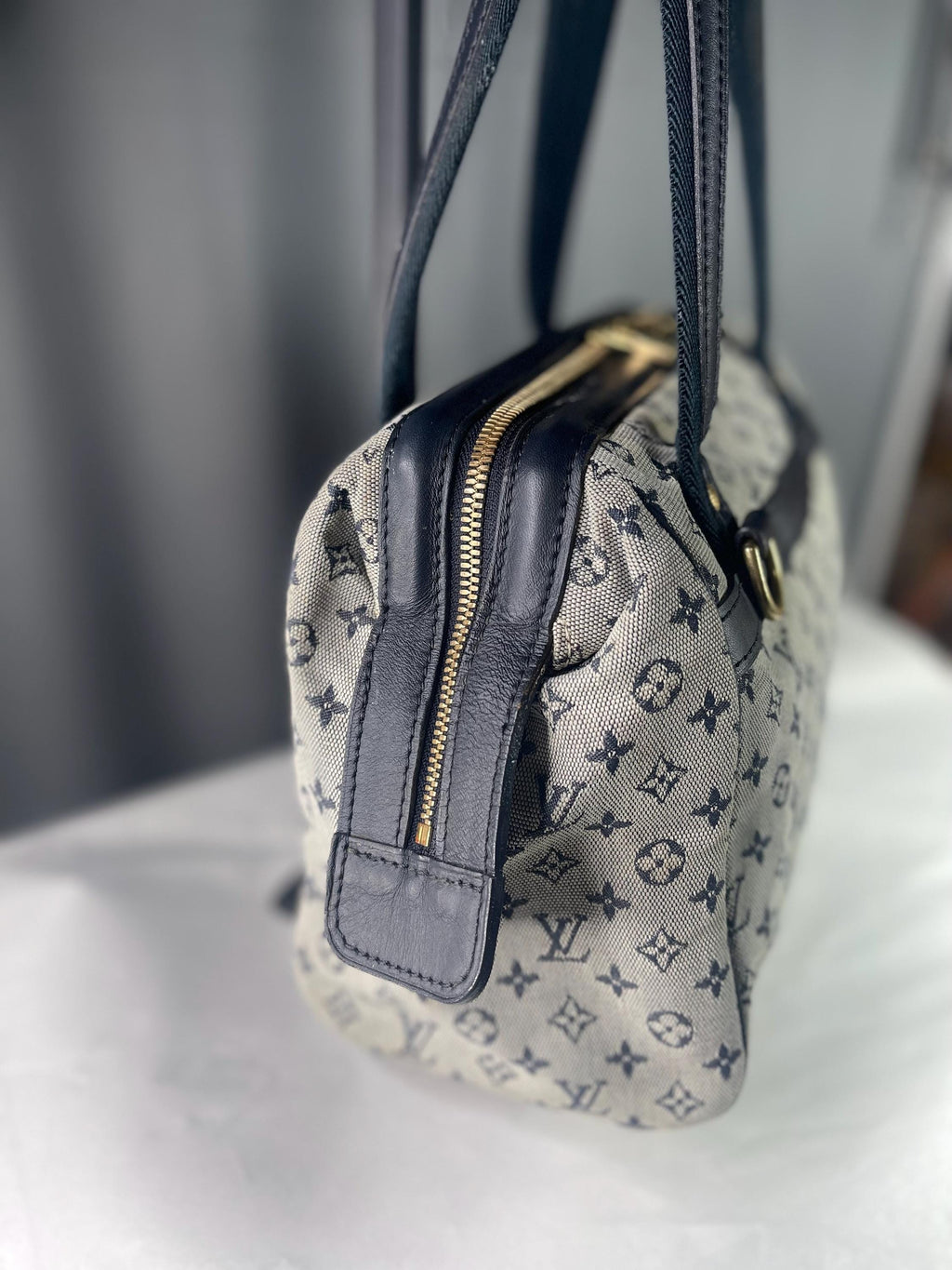Authentic  LOUIS VUITTON Monogram Mini Josephine  Handbag