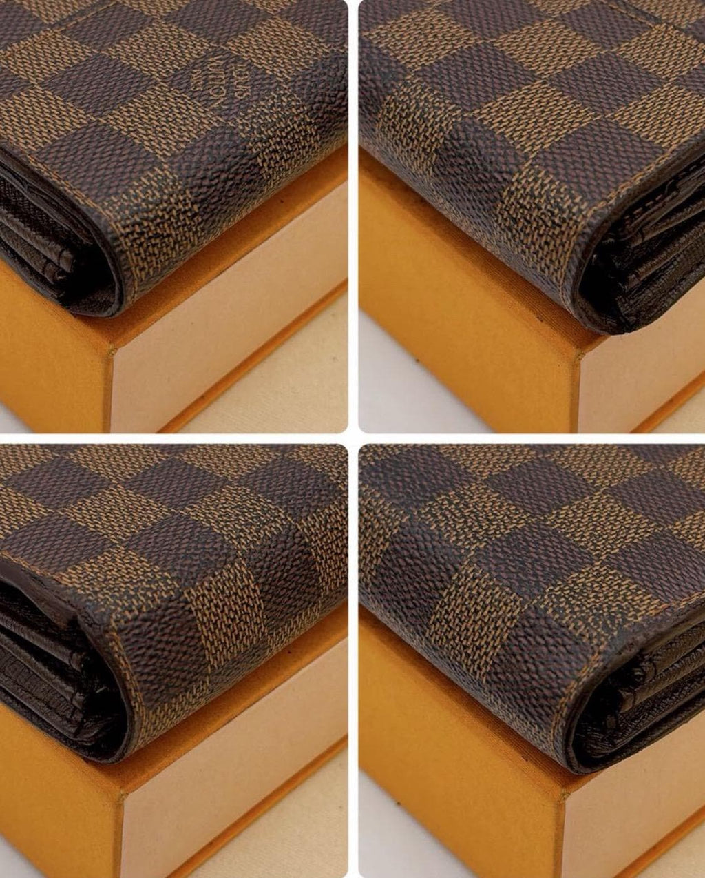 Authentic LOUIS VUITTON Damier Edene Wallet (add chain option )