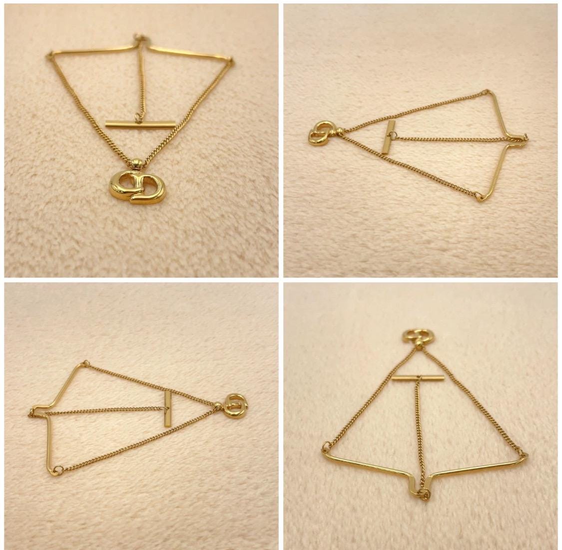 Authentic Vintage Christian Dior Tie Chain