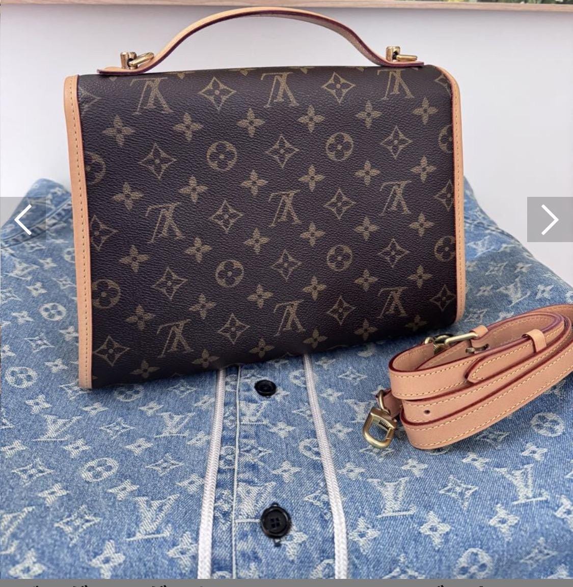 Authentic LOUIS VUITTON Monogram Bel Air Shoulder Bag