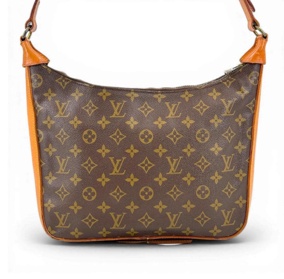 Authentic LOUIS VUITTON Monogram Boulogne 30 M52165  Shoulder Bag Vintage Old Model