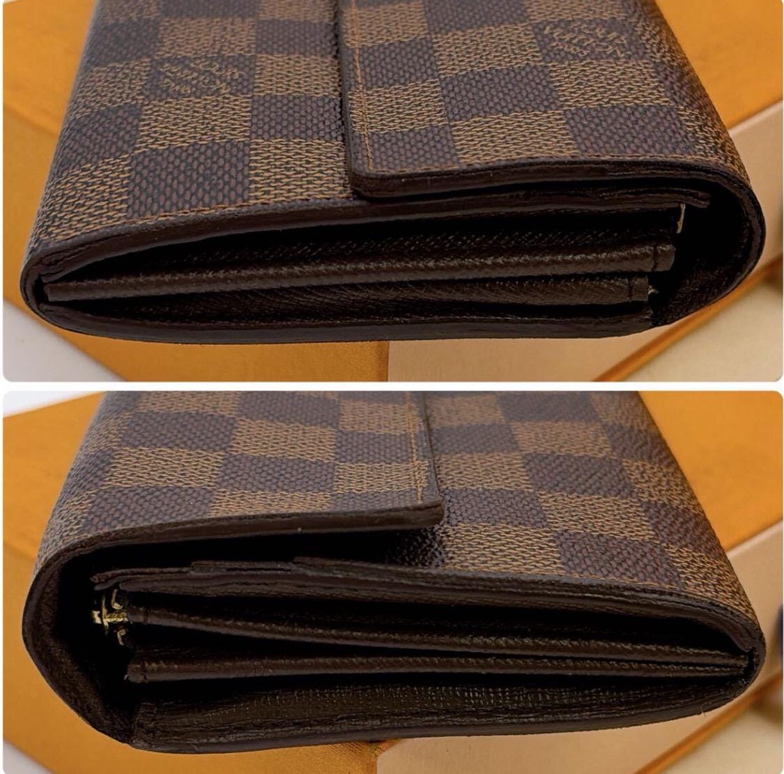 Authentic LOUIS VUITTON Damier Edene Wallet (add chain option )