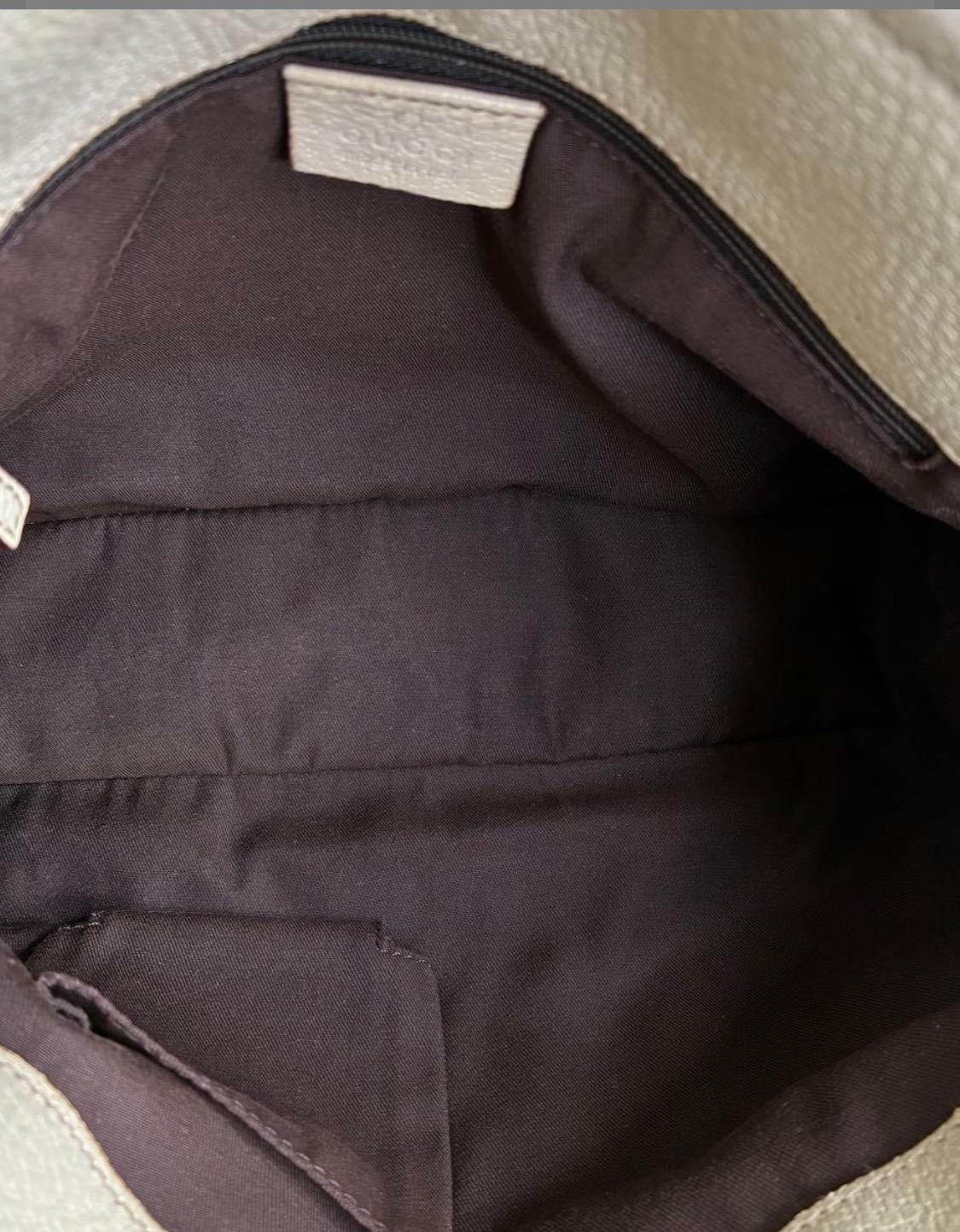 Authentic GUCCI Eclipse Messenger Bag GG Canvas Small Vintage