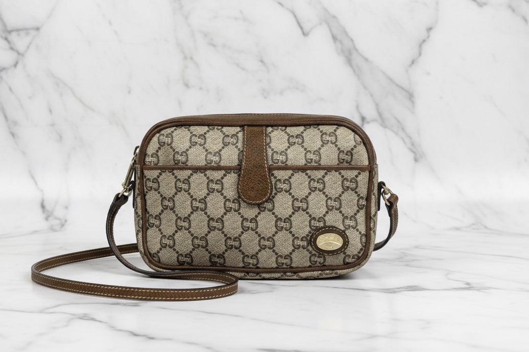 Authentic Gucci GG Plus Supreme Shoulder Bag Vintage